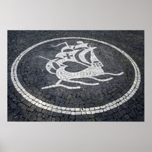Portugisiska caravel poster