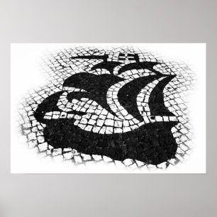 Portugisiska caravel poster