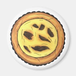 Portugisiska Custard Egg Tart Pastel Pastéis de Na Magnet