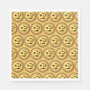 Portugisiska Custard Egg Tart Pastel Pastéis de Na Pappersservett