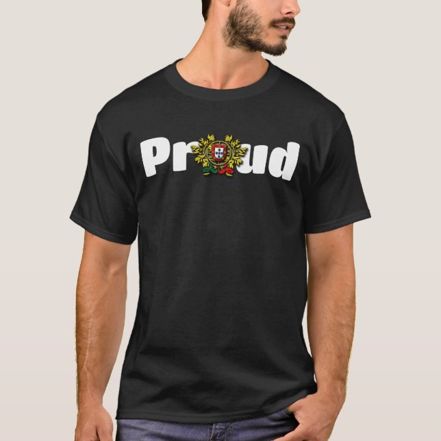 Portugisiska designs T-shirt (Framsida)
