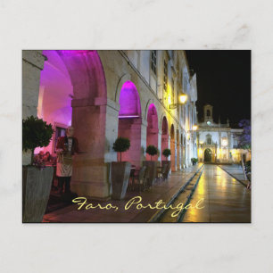 Portugisiska: Faro, Portugal - Arco da Vila Vykort