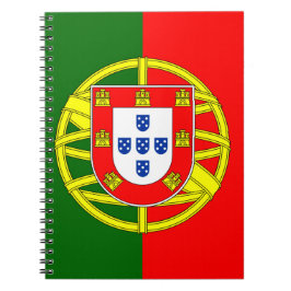 Portugisiska Flagga Anteckningsbok