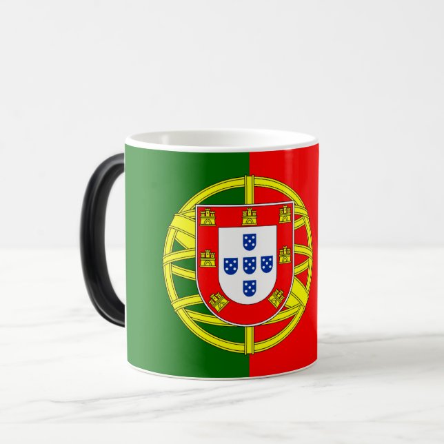 Portugisiska flagga magisk mugg (Framsida vänster)