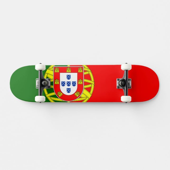 Portugisiska Flagga Mini Skateboard Bräda 18,5 Cm (Horz)