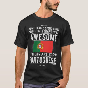 Portugisiska Flagga Portugal Heritage portugisisk  T Shirt