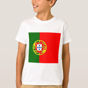 Portugisiska Flagga (Portugal) T Shirt