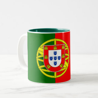 Portugisiska Flagga Två-Tonad Mugg