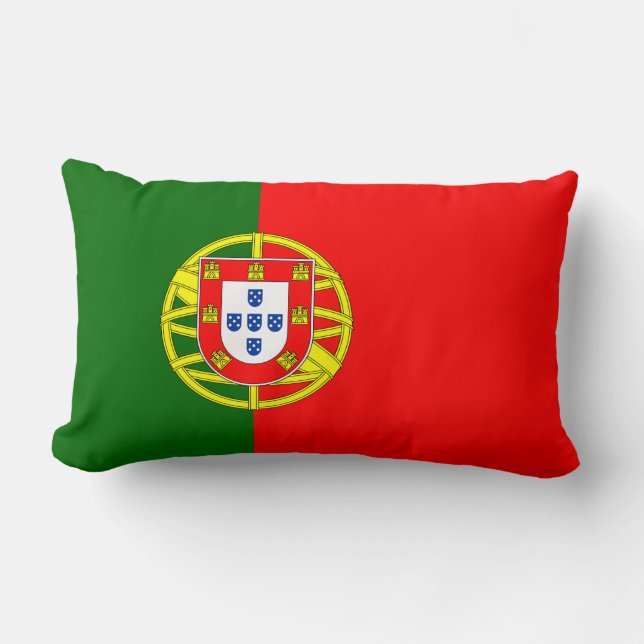 Portugisiska flaggan (Portugal) Lumbarkudde (Framsida)