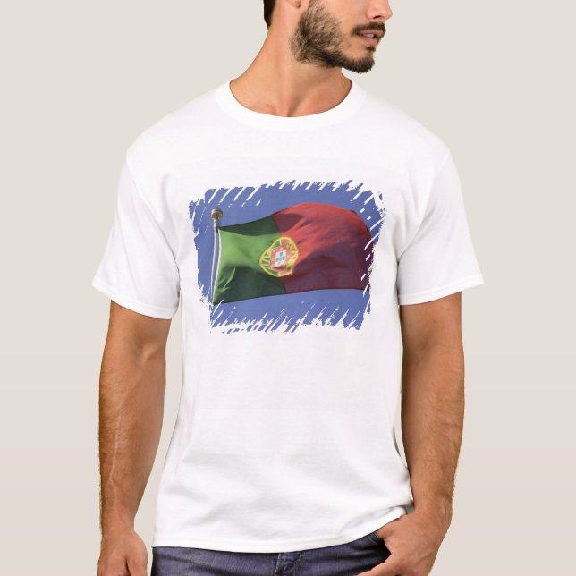 Portugisiska flaggan RF) T Shirt (Framsida)