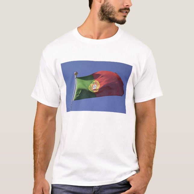 Portugisiska flaggan RF) Tee (Framsida)