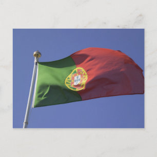 Portugisiska flaggan RF) Vykort
