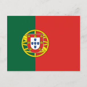 Portugisiska flaggan vykort