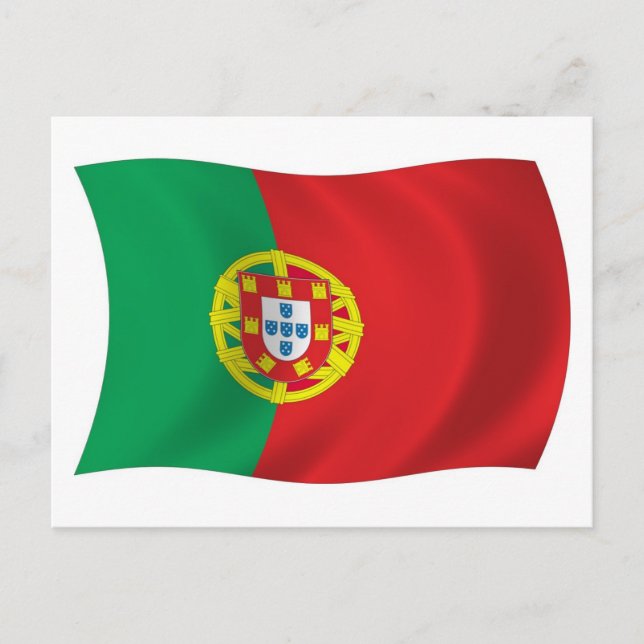 Portugisiska flaggans vykort (Framsida)