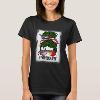 Portugisiska flickan Portugal rötter T Shirt