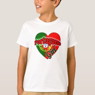 Portugisiska flickor tee shirt