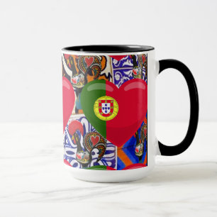 Portugisiska folkkonst mugg