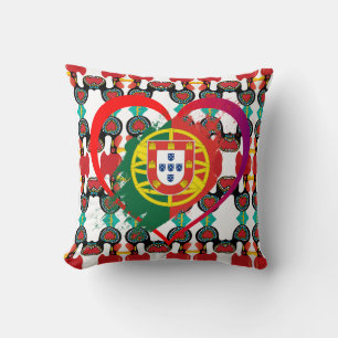 Portugisiska formgivningar dekorativ kudde