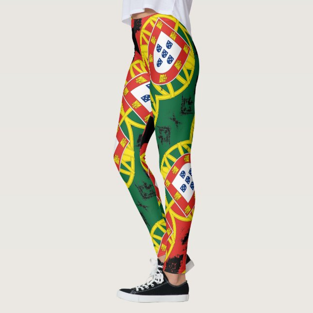 Portugisiska formgivningar leggings (Vänster)