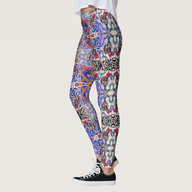 Portugisiska formgivningar leggings (Vänster)