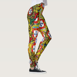Portugisiska formgivningar leggings