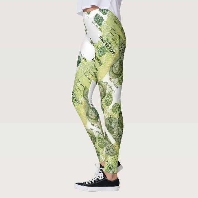 Portugisiska formgivningar leggings (Vänster)