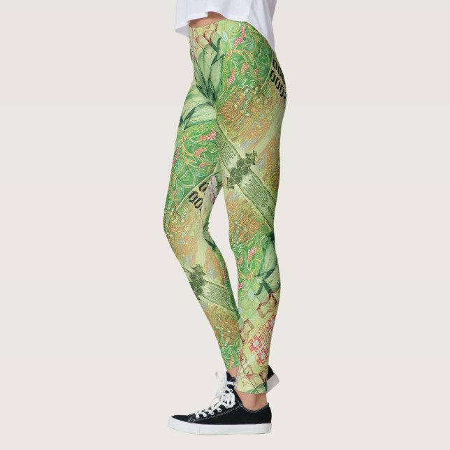 Portugisiska formgivningar leggings (Vänster)