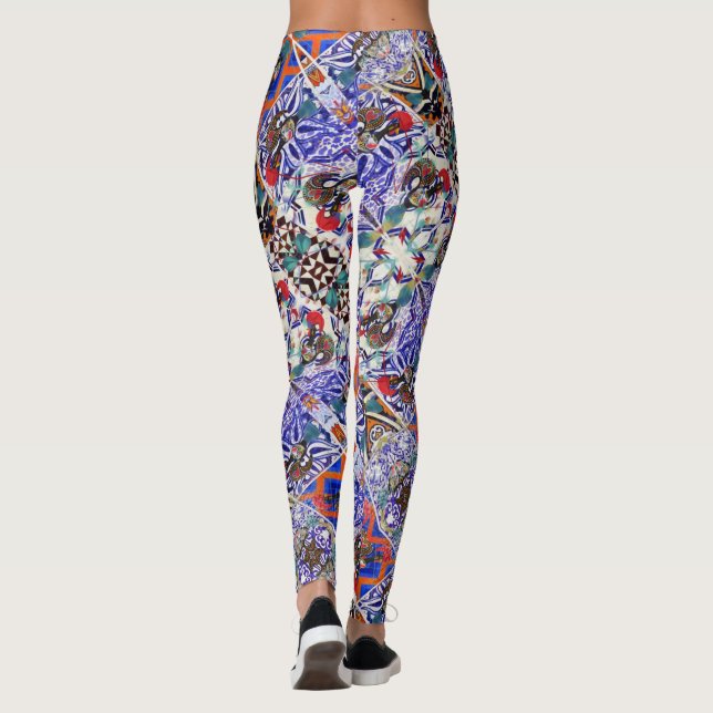Portugisiska formgivningar leggings (Baksida)