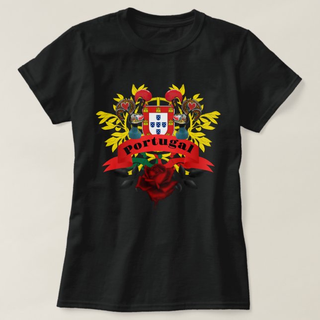 Portugisiska formgivningar T-Shirt (Design framsida)