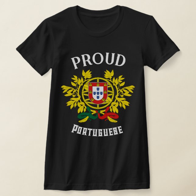 Portugisiska formgivningar T-Shirt (Laydown)