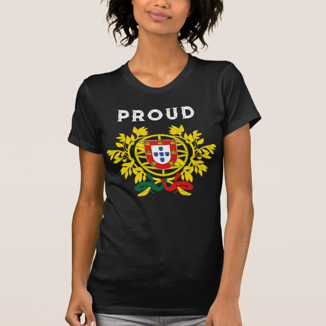 Portugisiska formgivningar T-Shirt (Framsida)