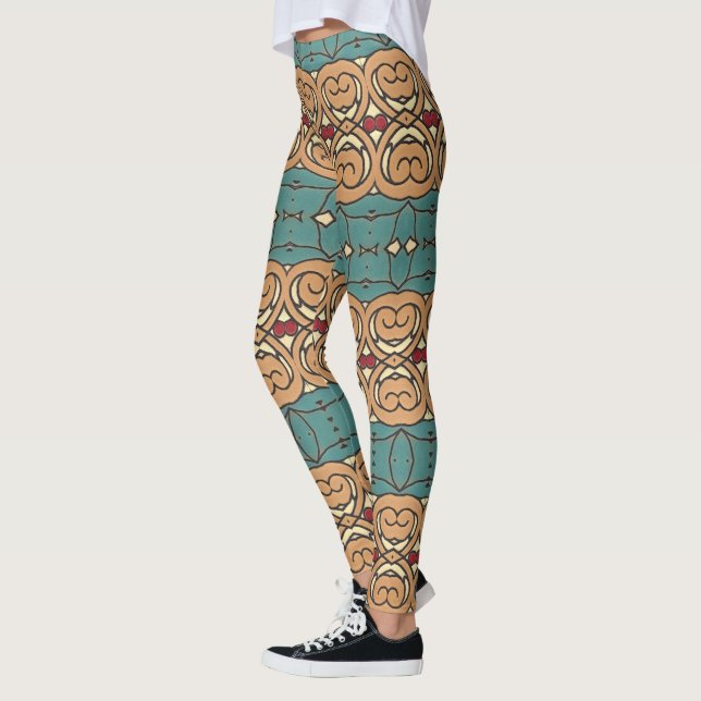 Portugisiska formgivningsverk leggings (Vänster)