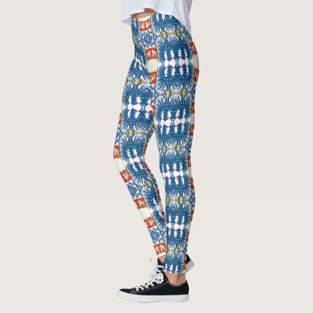 Portugisiska formgivningsverk leggings (Vänster)