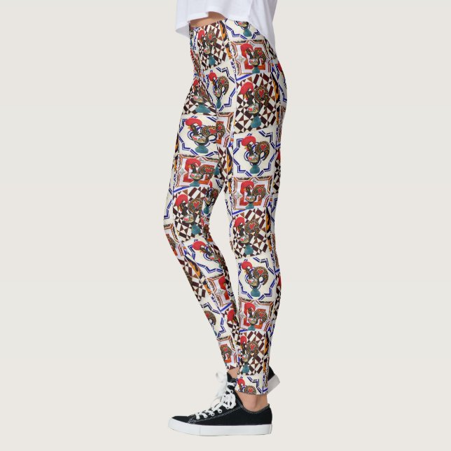 Portugisiska formgivningsverk leggings (Vänster)