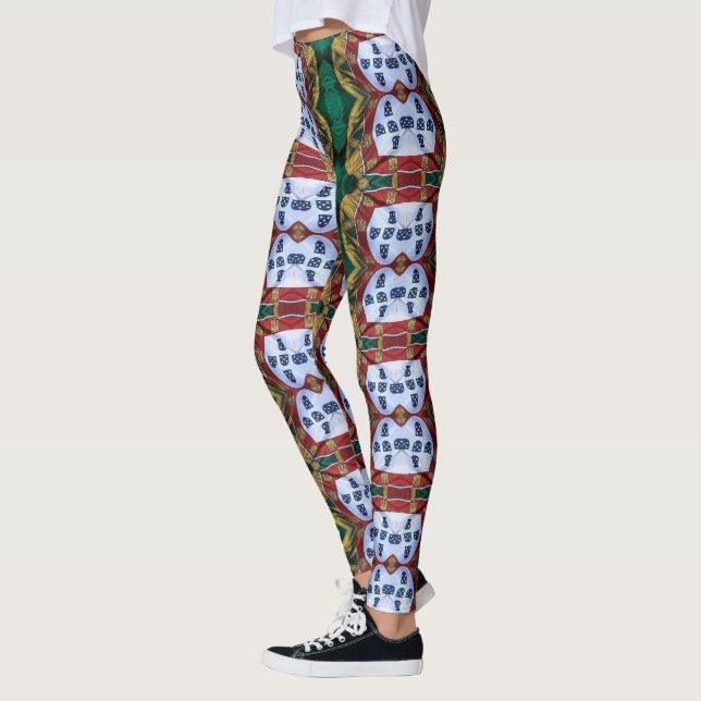Portugisiska formgivningsverk leggings (Vänster)