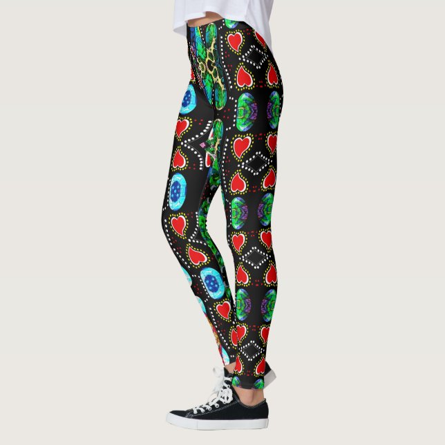 Portugisiska formgivningsverk leggings (Vänster)