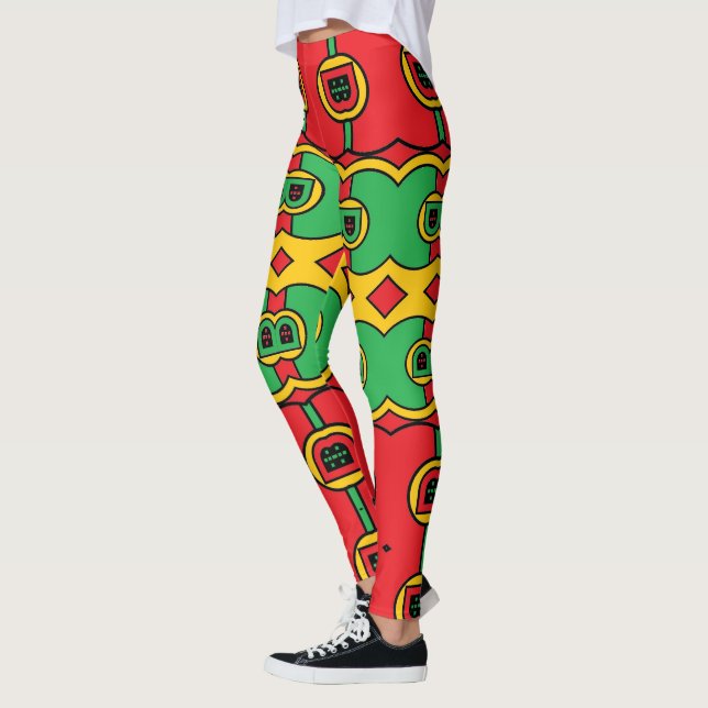 Portugisiska formgivningsverk leggings (Vänster)