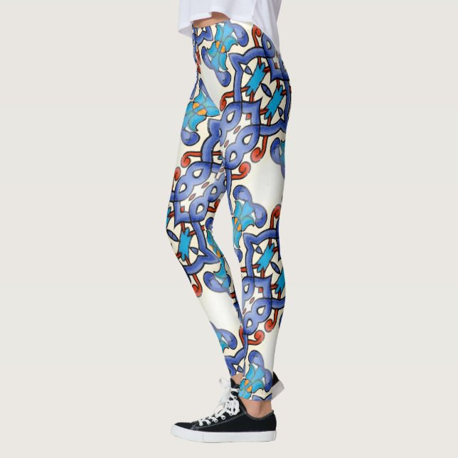 Portugisiska formgivningsverk leggings (Vänster)