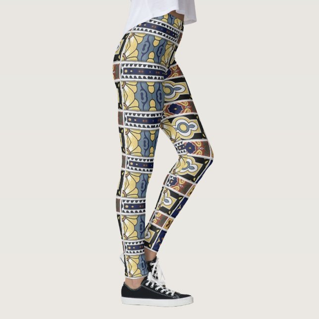 Portugisiska formgivningsverk leggings (Höger)