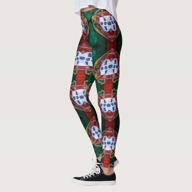 Portugisiska formgivningsverk leggings (Vänster)