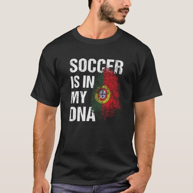 Portugisiska fotbollen Portugal Futbo T Shirt (Framsida)