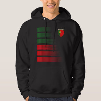 Portugisiska fotbollsfotbollen Jersey Portugal Hoodie