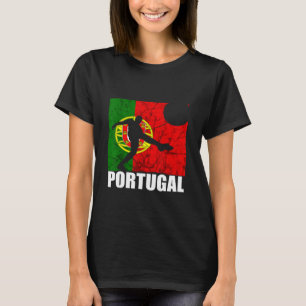 Portugisiska fotbollsspelare Futebol Portugue T Shirt