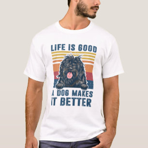 Portugisiska Hund-gåvor Rolig hund Pappa Mamma Man T Shirt