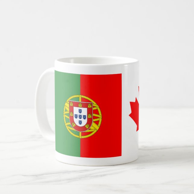 Portugisiska kanadensiska kaffemugg (Framsida vänster)