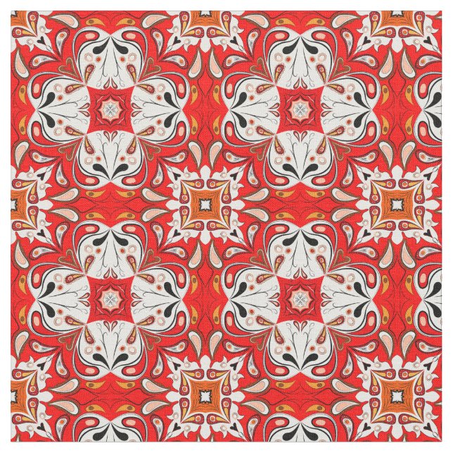 Portugisiska keramiska belägger med tegel mönster tyg (Närbild)