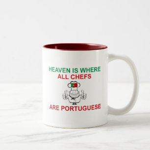Portugisiska kockar Två-Tonad mugg