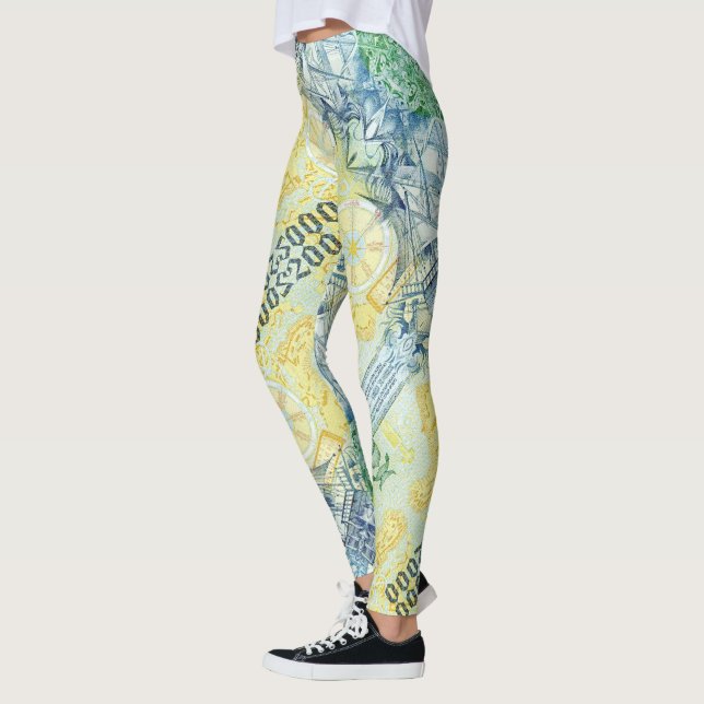 Portugisiska kulturer leggings (Vänster)
