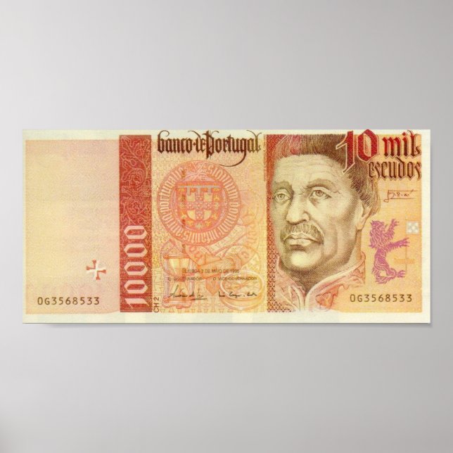 Portugisiska kulturmönster poster (Framsidan)