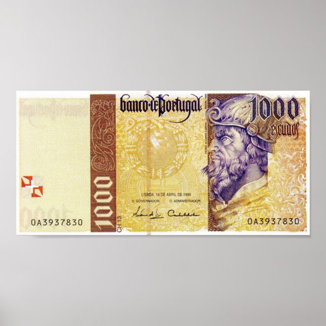 Portugisiska kulturmönster poster (Framsidan)